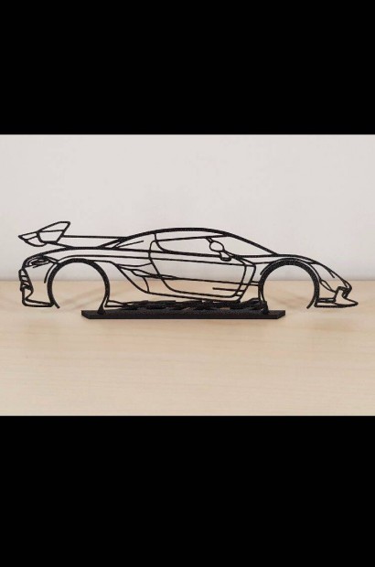 Koenigsegg Jesko asztali modell, dekorci