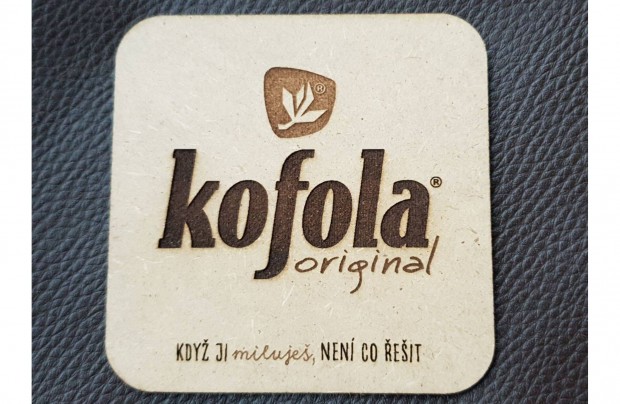 Kofola Original pohralttek 3 mm-es falemezbl / fa pohraltt