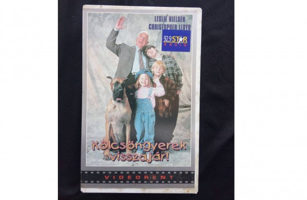 Kölcsöngyerek visszajár VHS műsoros videó kazetta