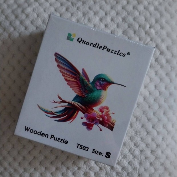 Kolibri fa kirakó puzzle új, bontatlan