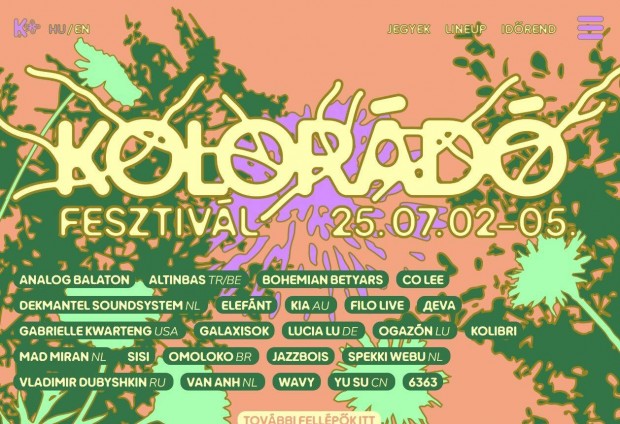 Kolorádó fesztivál 2db napijegy