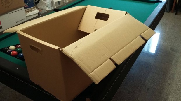 Kltztet dobozok / kartondobozok (67x37x37 cm)