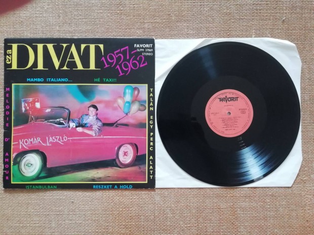 Komr Lszl: ez a Divat 1957-1962 (1987) (Slpm 37069) hanglemez