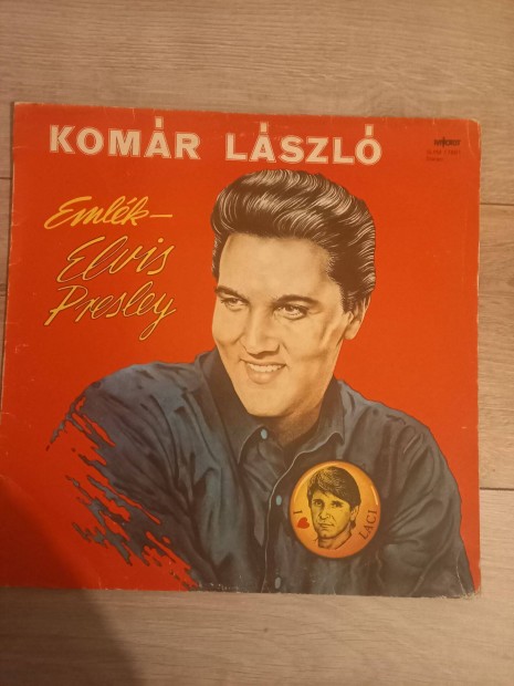 Komár László bakelit lemez
