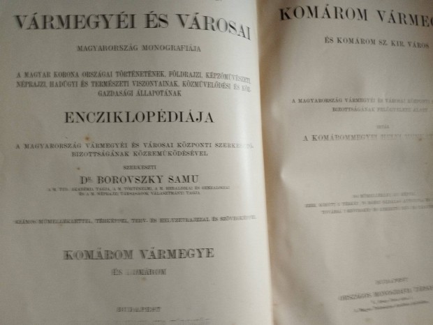 Komrom Vrmegye - Borovszky