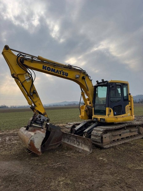 Komatsu PC138 láncos kotró 2 kanállal eladó