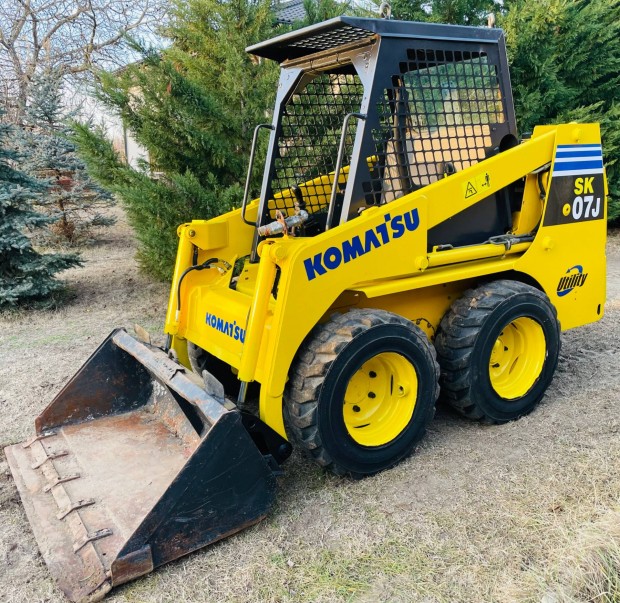 Komatsu SK07J 2,3t Joystic csszkormnyzs Bobcat rakodgp munkagp