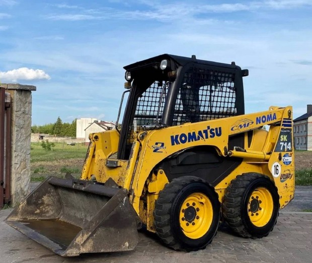 Komatsu sk714 csszkerekes homlokrakod 