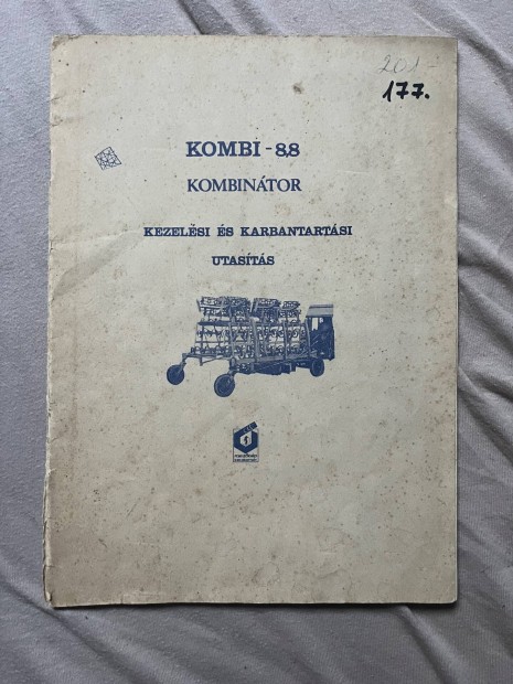 Kombi-8,8 kombintor kezelsi s karbantartsi gpknyv