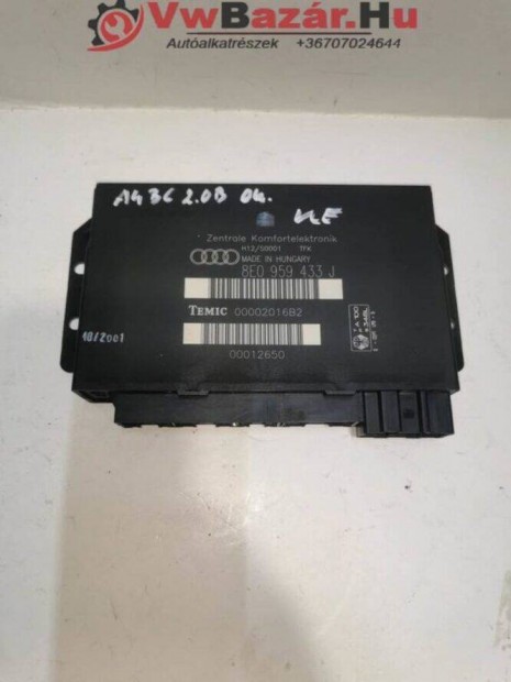 Komfort elektronika AUDI A4 B6 8e0959433j