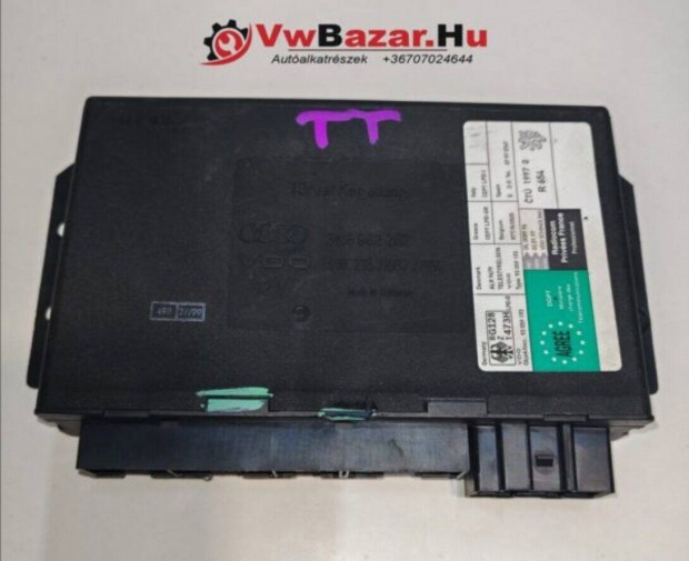 Komfortelekronika Audi TT ajtó vezérlő elektronika 8n8962267