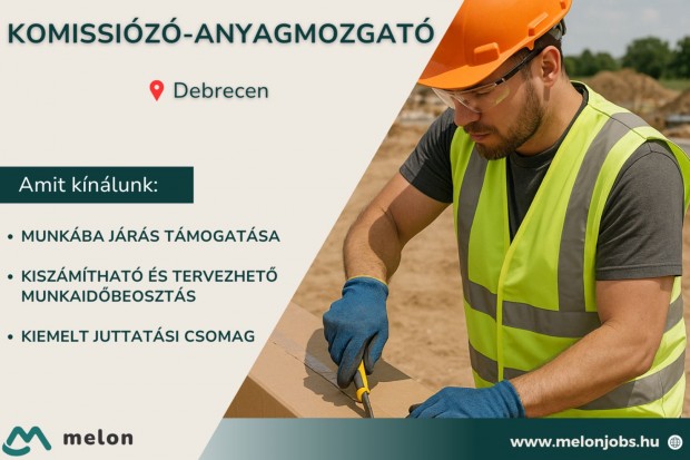 Komissiózó-Anyagmozgató