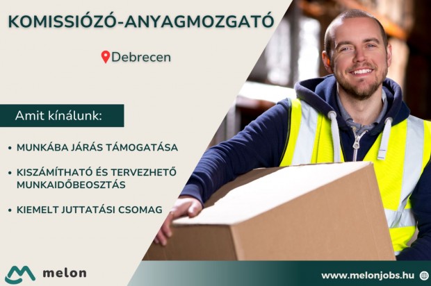 Komissiózó-Anyagmozgató