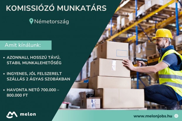 Komissiózó munkatárs