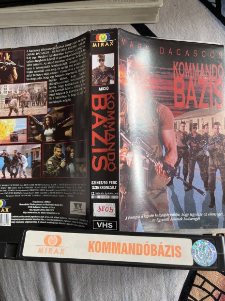 Kommandóbázis vhs film k
