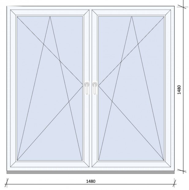 Kmmerling 150*150cm tokosztott buk-nyl 3 rteg ablak