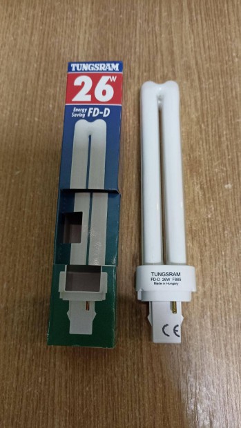 Kompakt fénycső Tungsram FD-D 26W 865