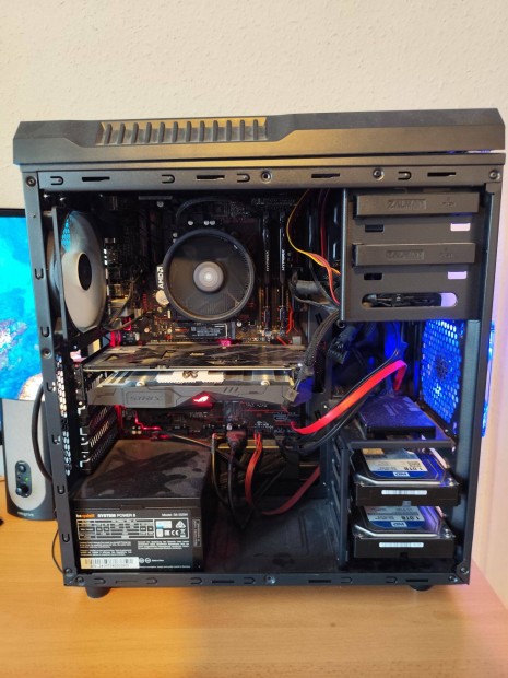 Komplett PC AMD Ryzen 5 1600 (6 mag, 3,2 GHz) - 1050 Ti OC VGA