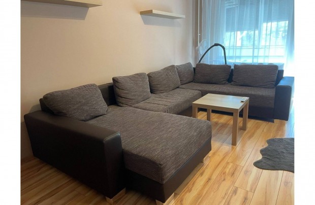 Komplett nappali bútor - ülőgarnitúra, akasztós szekrény, TV komód