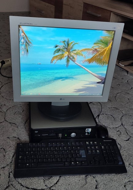 Komplett pc lcd monitorral eladó ingyen szállítás