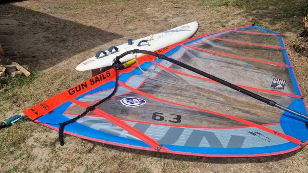 Komplett szrf surf windsurf 6.3 nm, 160 liter