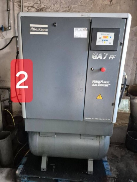 Kompresszor Atlas Copco GA 7 FF