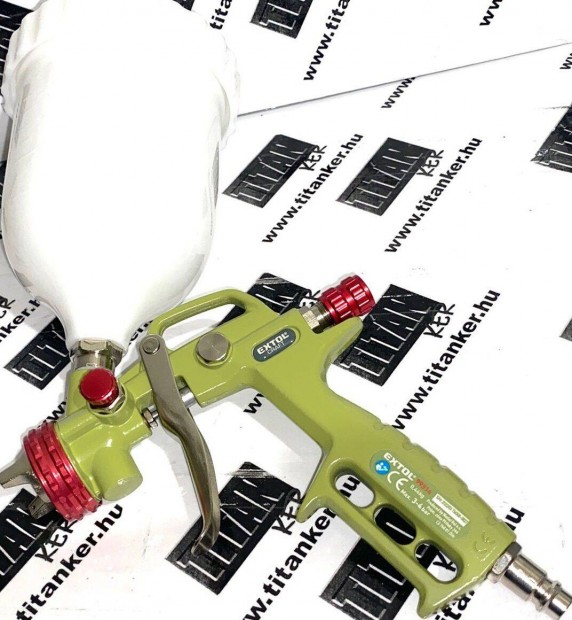 Kompresszorhoz fest�ksz�r� pisztoly 600ml 1,5mm Extol