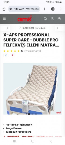 Kompresszoros matrac feltevs ellen