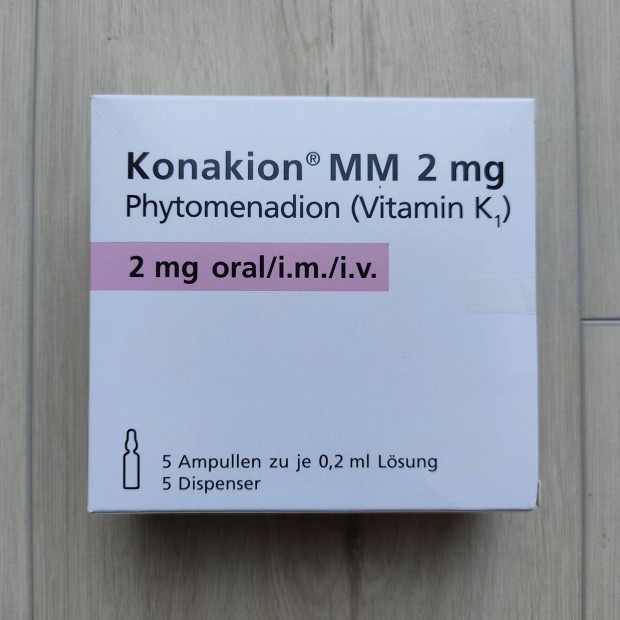 Konakion MM 2 mg K vitamin 3 ampulla