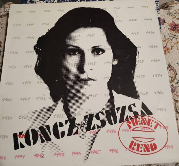 Koncz Zsuza bakelit vinyl lp lemezek