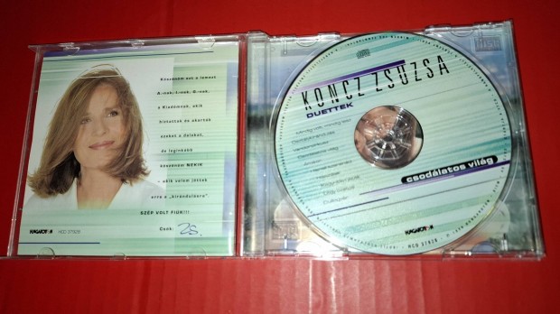 Koncz Zsuzsa Csodálatos világ Duettek Cd 1998