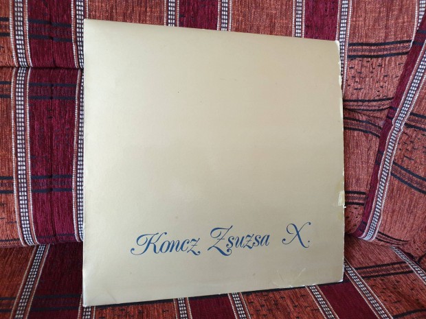 Koncz Zsuzsa - X hanglemez bakelit lemez Vinyl