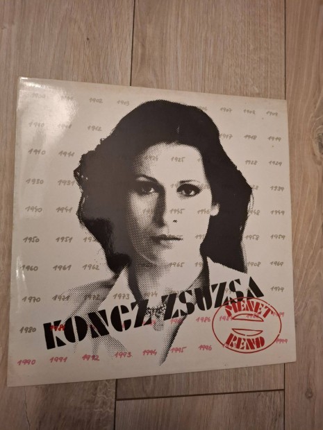 Koncz Zsuzsa bakelit lemez