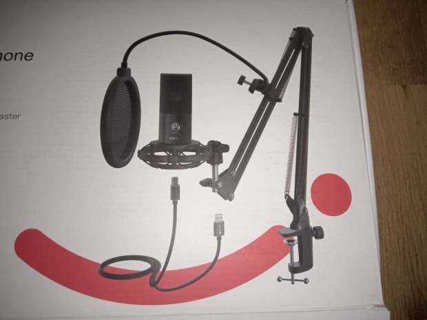 Kondenztor mikrofon, kardiodid 20 - 20000 Hz, impedancia 1000 Ohm