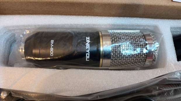 Kondenztor mikrofon csomag Zingyou BM-800 j