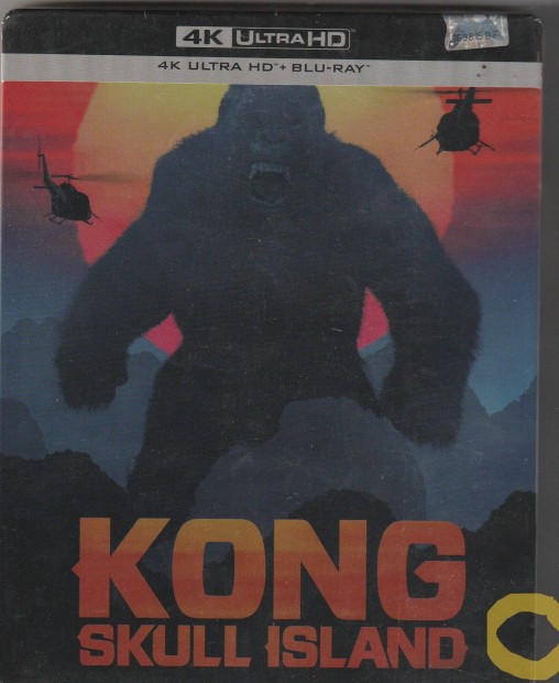 Kong - Koponya sziget 4K UHD + Blu-Ray Steelbook