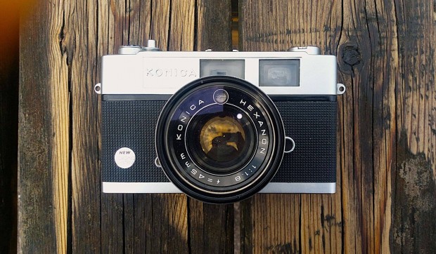 Konica Iiia Rangefinder Hexagon lencsvel