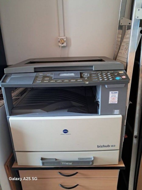 Konica Minolta Bizhub 163 nyomtató, fénymásoló, szkenner
