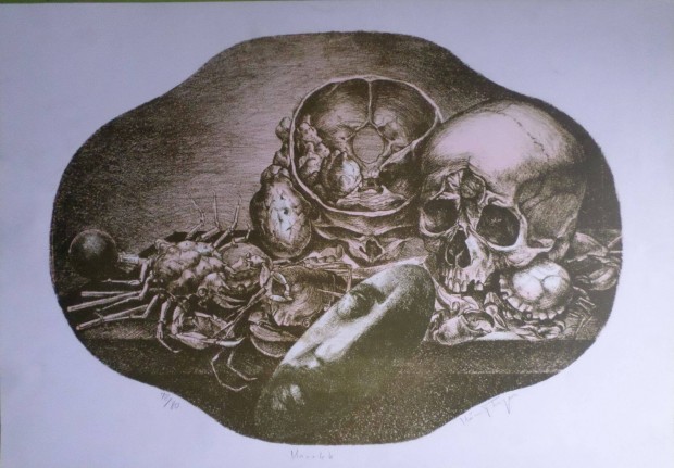 K�nig Frigyes: K�zetek (litogr�fia)