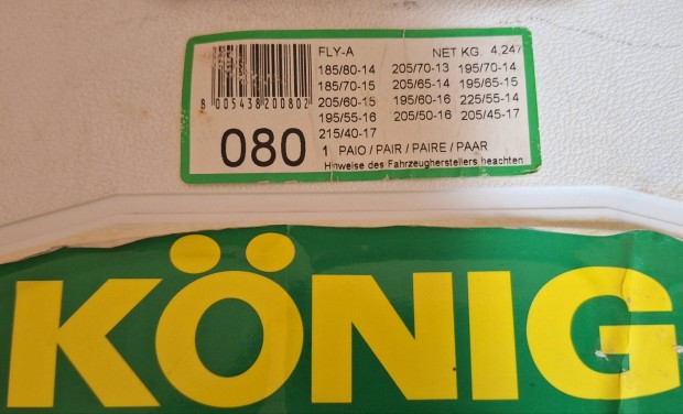 K�nig h�l�nc �j 15 16-17 colos ker�kre