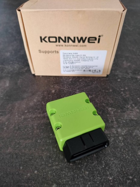 Konnwei KW902 OBD2 Bluetoothos autódiagnosztika új