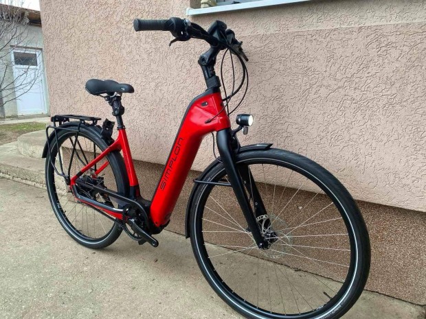 Könnyített, Karbon vázas, M-es Simplon Ebike eladó! 625 akksi!