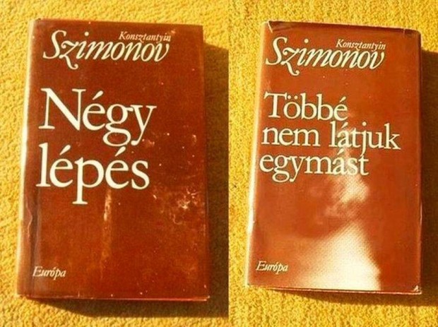 Konsztantyin Szimonov knyvek