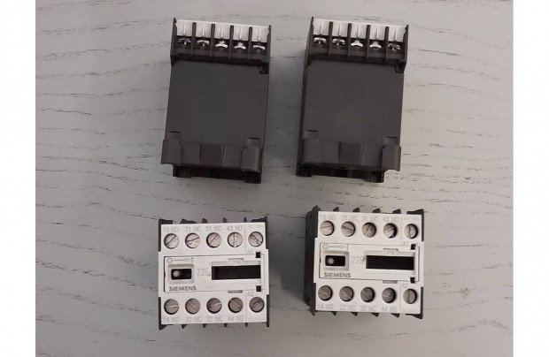 Kontaktor, rel, mgneskapcsol 10A/110V, 110V behz, Siemens, 3 db