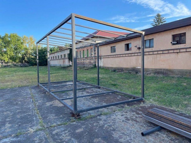 Konténer váz vázszerkezet mobilház váz 8x3 méter