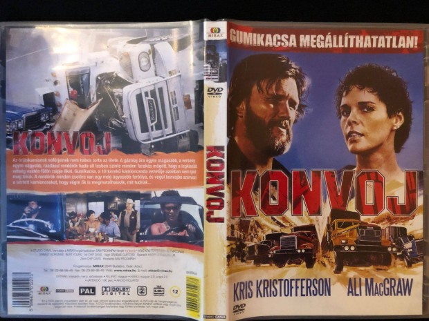 Konvoj (karcmentes, Kris Kristofferson) DVD