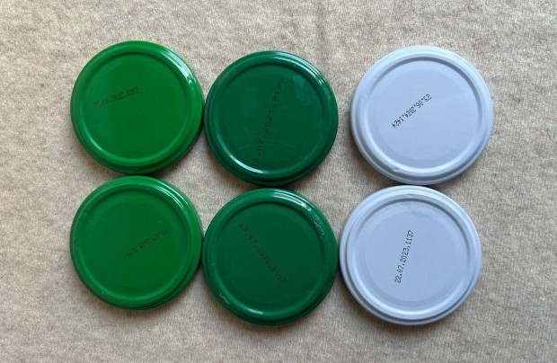 Konyhai - befőttes üveg fedő fém 68 mm csomag
