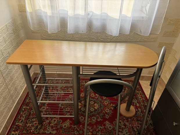 Konyhai bárszett, konyha asztal 2 székkel