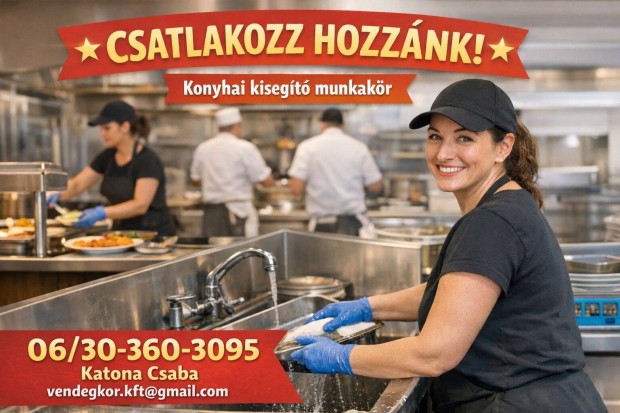 Konyhai kiseg�t� �ll�s 18. ker�letben