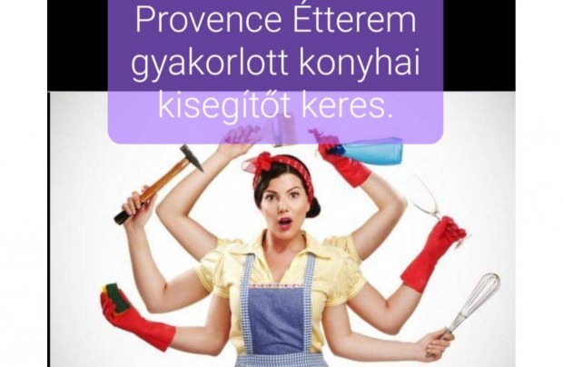 Konyhai kisegítői állás a Provence Étterembe